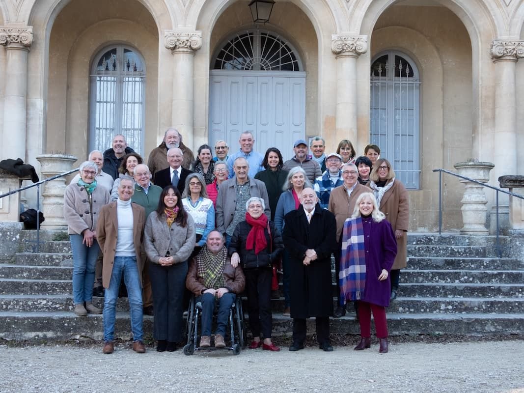 Reportage photo d'une réunion institutionnelle dans un château de Provence