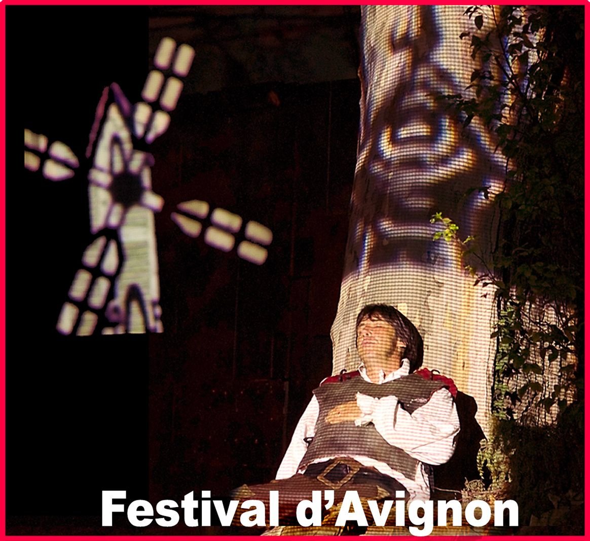 Captation photo d'un spectacle de théâtre lors du Festival d'Avignon